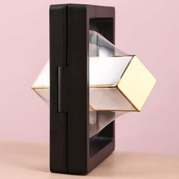 1 - 3D Floating Display Case, 3.5" Black Display Frame - Picture 6 of 8